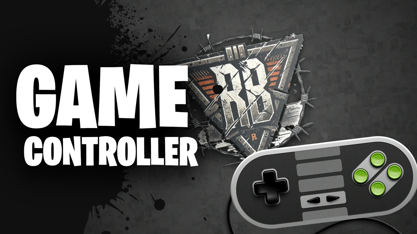 GAME CONTROLLER INTRO