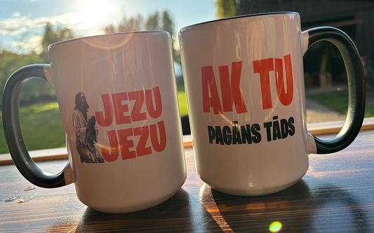 TAVA DIZAINA KRŪZE! [450ml AR KRĀSOTU IEKŠU]