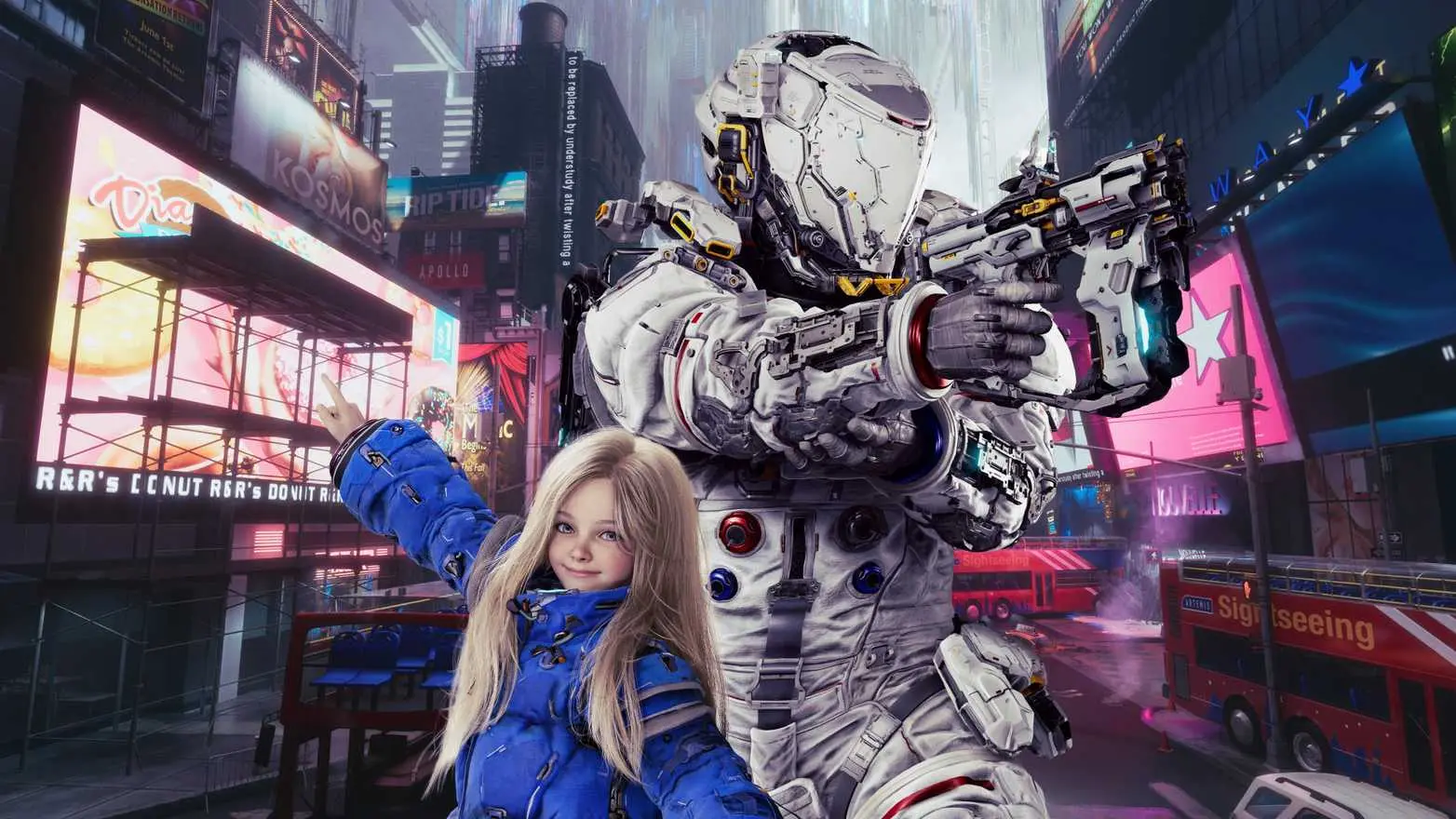 Pragmata apskats – Capcom jaunā sci-fi spēle ar intensīvu darbību