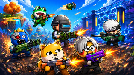 Party Games Mini Shooter Battle – Chaotic Multiplayer Party Shooter