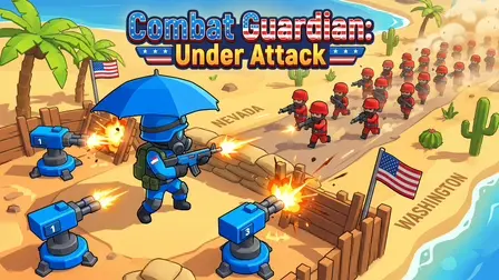 Combat Guardian: Under Attack – Free Arcade Defense Shooter Game