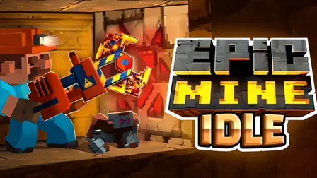 Epic Mine Idle – Free Voxel Miner Clicker Game