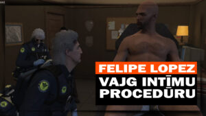 Felipe Lopez kārto šerifa amata veselības pārbaudi