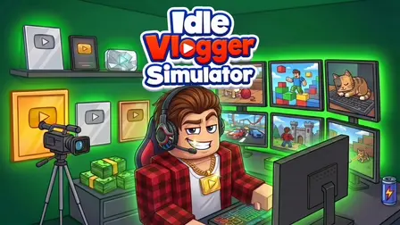Idle Vlogger Simulator – Free YouTuber Tycoon Game