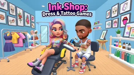 About Ink Shop: Dress & Tattoo Games