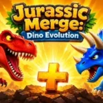 Jurassic Merge: Dino Evolution – Free Dinosaur Battle Game