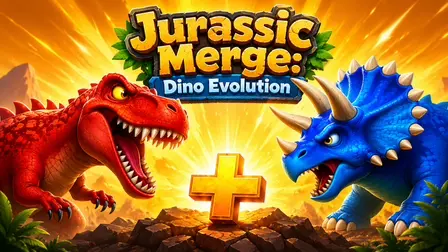 Jurassic Merge: Dino Evolution – Free Dinosaur Battle Game
