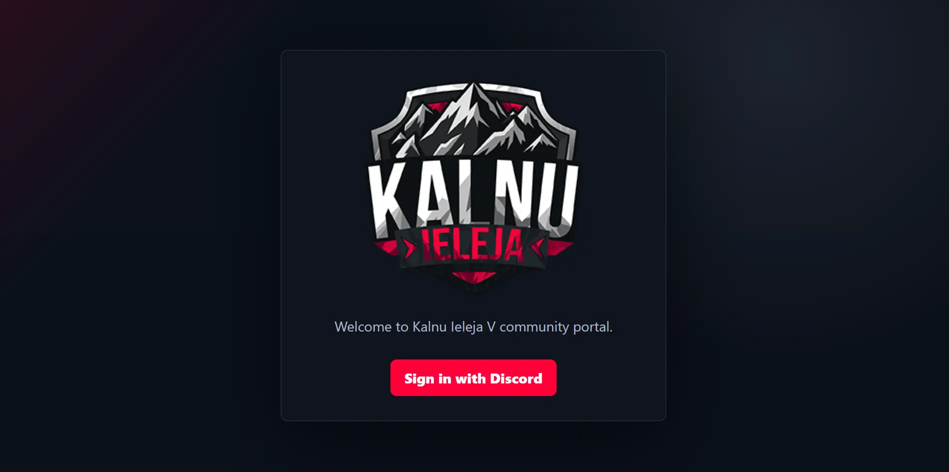 Kalnu Ieleja prezentē Community Portal: Kopiena pati iesaistīsies servera izstrādē