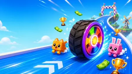 Roll to Riches – Free 3D Wheel Racing Simulator Game