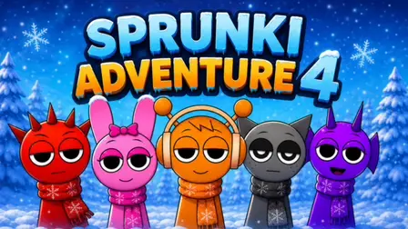 Sprunki Adventure 4 – Free Frozen Winter Quest Game