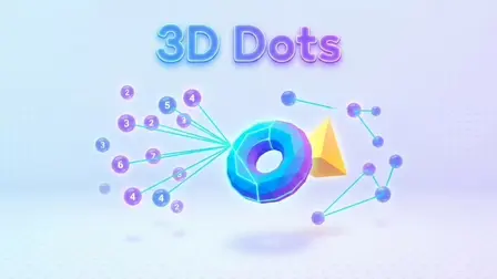 3D Dots – 3D Connect-the-Dots Puzzle Game