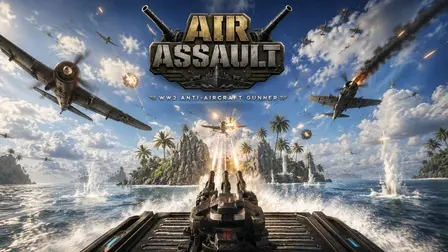 Air Assault: Ship Defense – Online WW2 AA Gunner Game