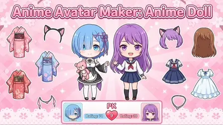 Anime Avatar Maker: Anime Doll – Dress Up Game