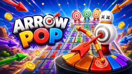 Arrow Pop – Online Color Match Archery Game