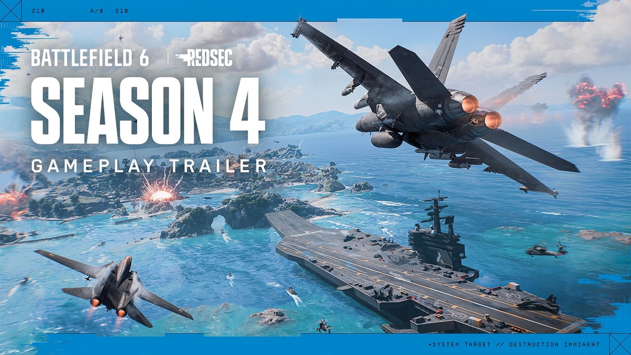 Battlefield 6 Season 4 Naval Trailer Reveals Explosive Combat