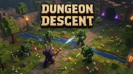 Dungeon Descent – Online Voxel Dungeon Crawler