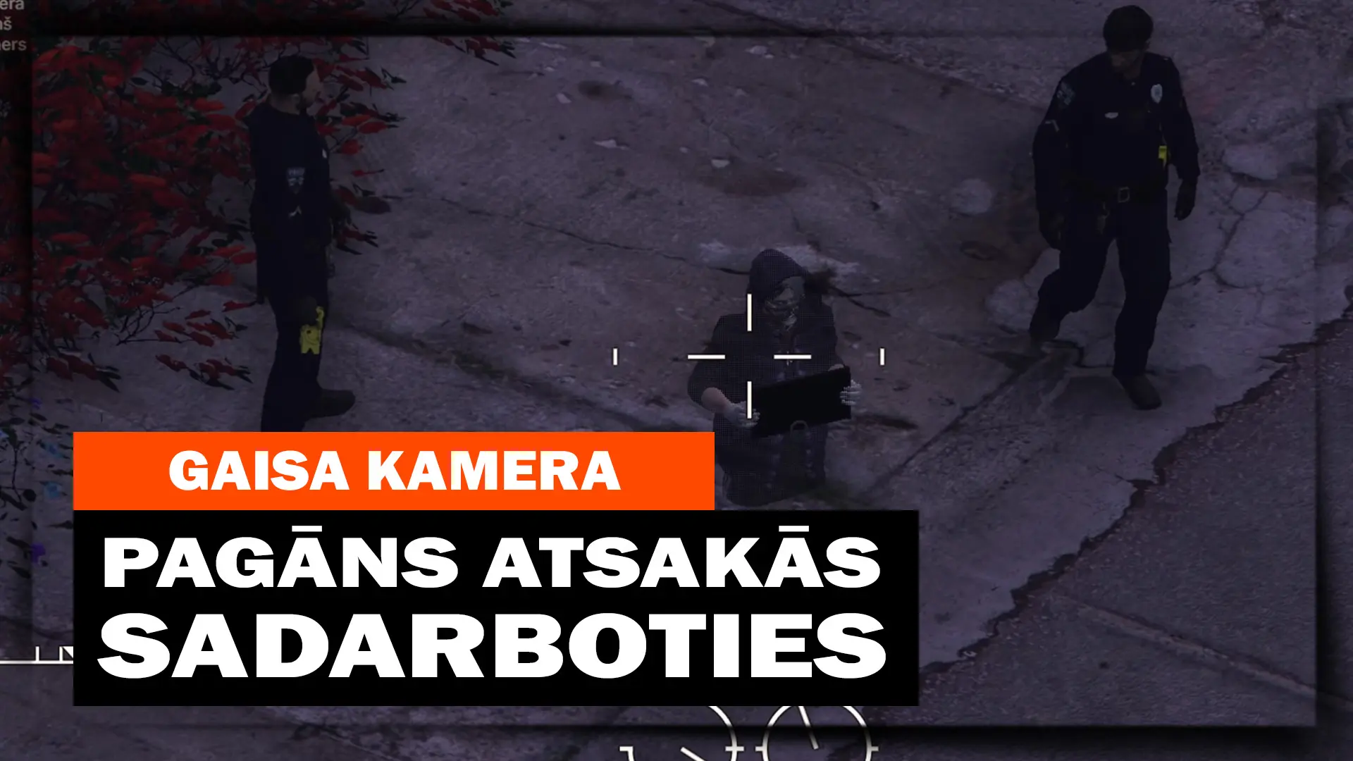 GTA 5 RP Gaisa Kamera: Pagāns Atsakās Sadarboties Un Bēg