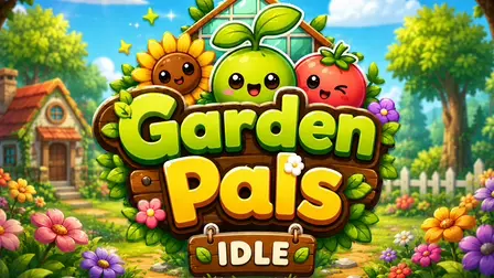 Garden Pals IDLE – Kawaii Garden Merge Game