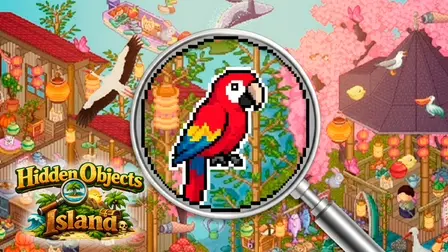 Hidden Objects: Island – Online Pixel Art Puzzle Game