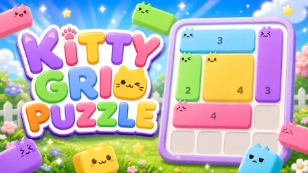 Kitty Grid Puzzle – Online Cozy Cat Logic Game