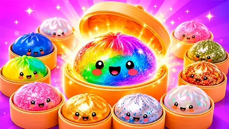 Mystery Squishy Dumpling Blind Box – Unboxing Game