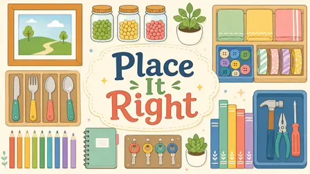 Place It Right – Online Cozy Organization Puzzle Game