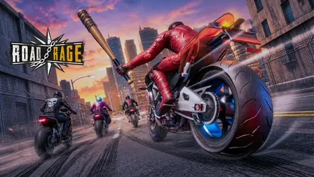 Road Rage – Online Bike Racing & Combat Game