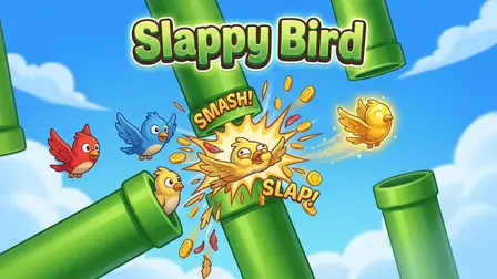 Slappy Bird – Online Reverse Flappy Pipe Game