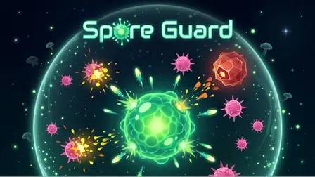 Spore Guard – Online Microbe Core Defense Game