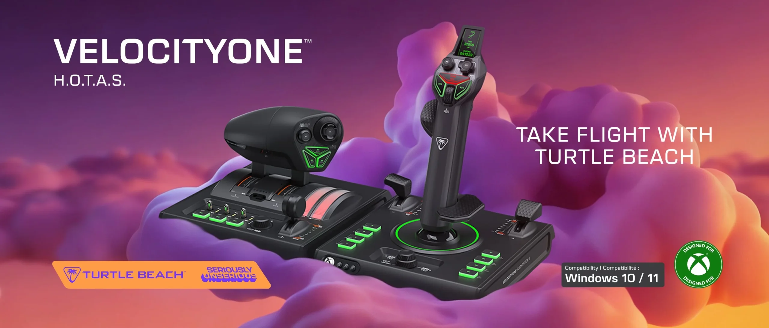 VelocityOne H.O.T.A.S. sistēma un jaunie Turtle Beach piederumi