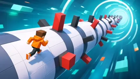 Twist Your Path – Online Rotating Runner Game
