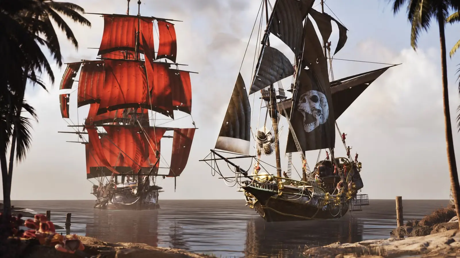 Corsair Cove spēle apvieno pirātus un pilsētu celtniecību
