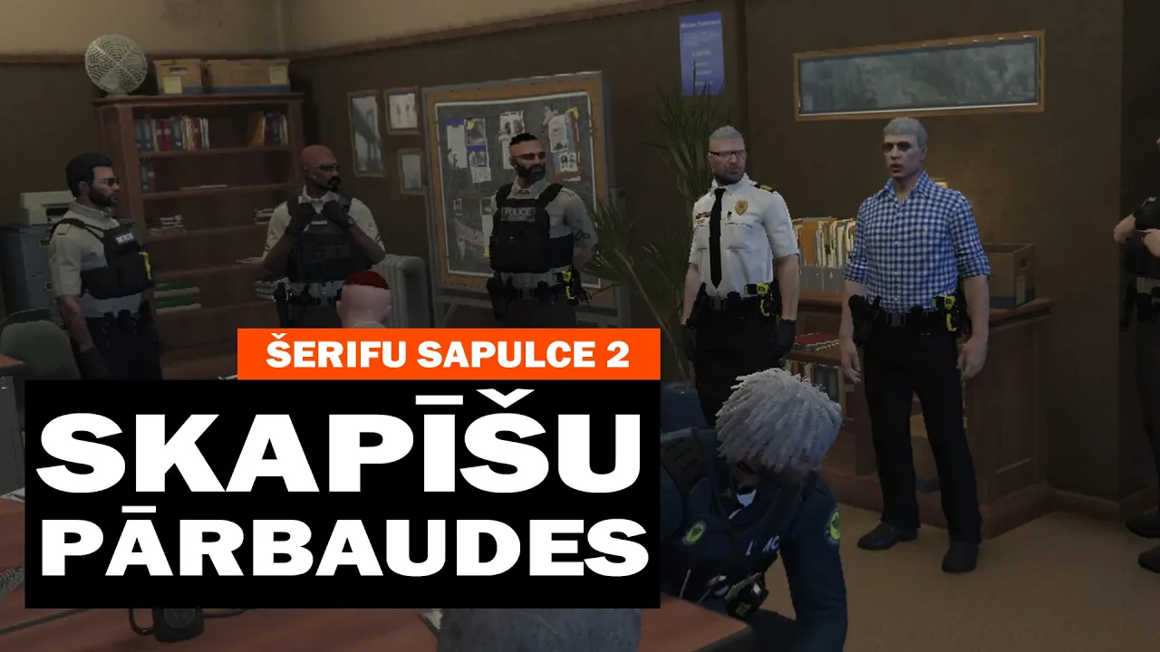 GTA 5 RP Šerifu Sapulce: Skapīšu Pārbaudes Un Iekšējie Noteikumi