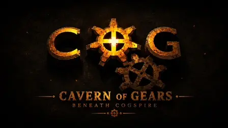 Cavern of Gears Game – Steampunk Adventure