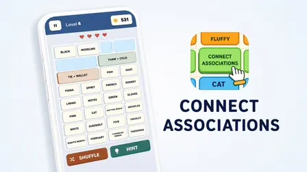 Connect Associations Word Game – Word Puzzle