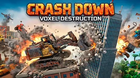 CrashDown Voxel Destruction Game – Demolition Sandbox