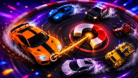 Driftbound Race Game – Magnetic Drift Racing