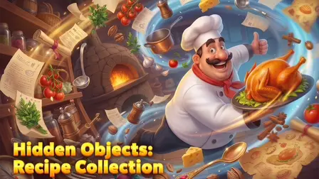 Hidden Objects Recipe Collection Game – Puzzle