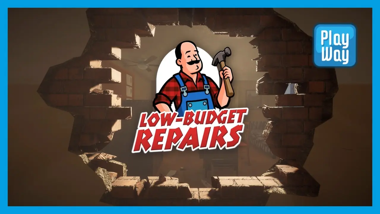 Low-Budget Repairs Treileris: Komisks Remonta Simulators