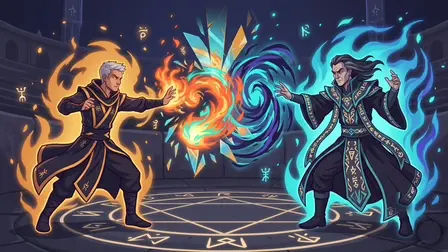 Miscast Wizard Duel Game – 1v1 Magic Battles
