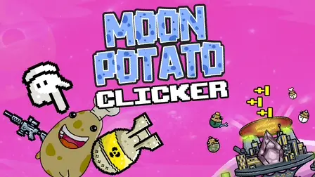 Moon Potato Clicker Game – Idle Colony Simulator