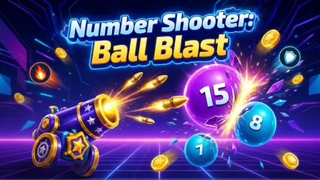 Number Shooter Ball Blast Game – Endless Arcade