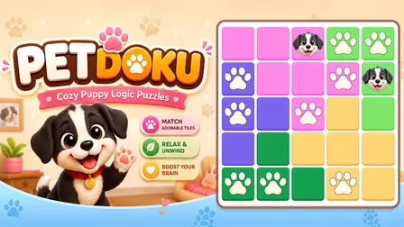 Petdoku Cozy Puzzle Games – Puppy Logic Puzzle