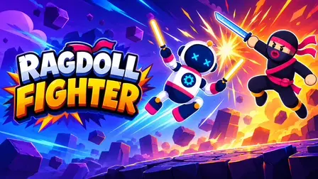 Ragdoll Fighter Physics Game – 2D Arena Battle