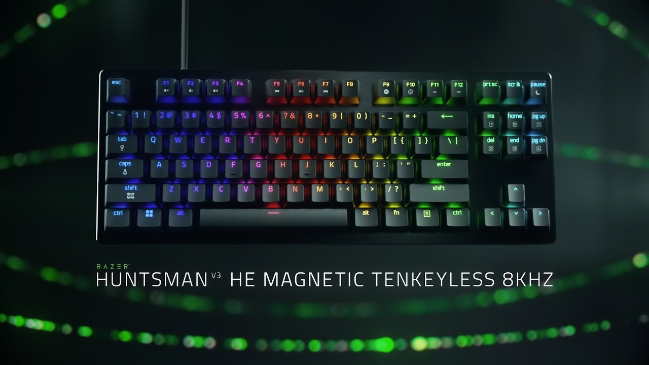 Razer Huntsman V3 HE Magnetic: E-sporta Tastatūra