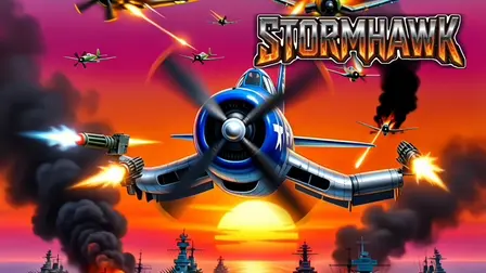 STORMHAWK Arcade Shooter Game – Roguelite Shmup