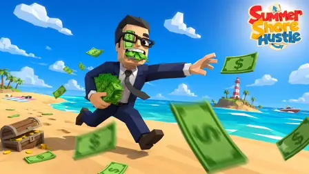 Summer Shore Hustle Game – Beach Shop Sim