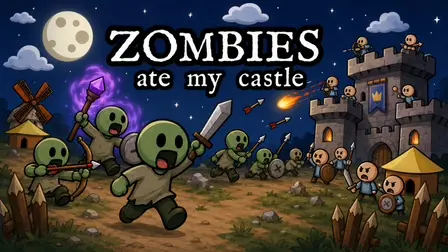 Zombies Ate My Castle Game – Tower Defense