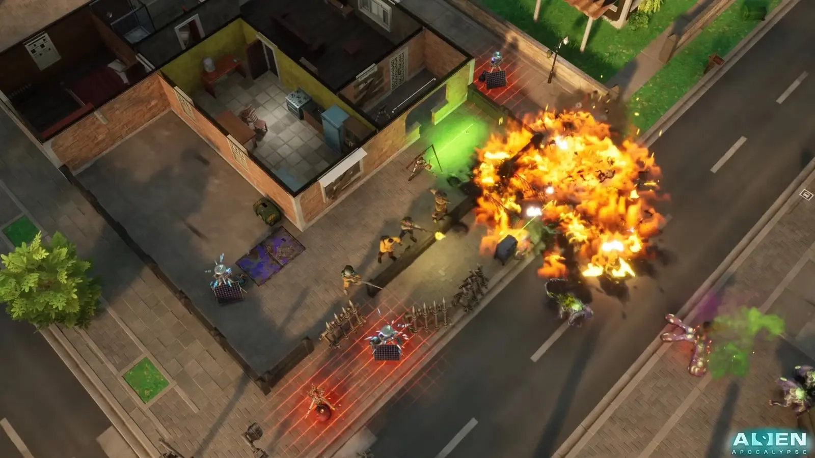 Alien Apocalypse spēle: Steam izdzīvošanas smilškaste ar citplanētiešiem