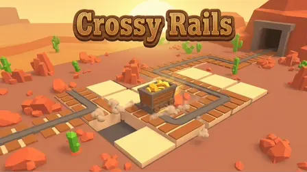 Crossy Rails – Railway Puzzle & Track Builder